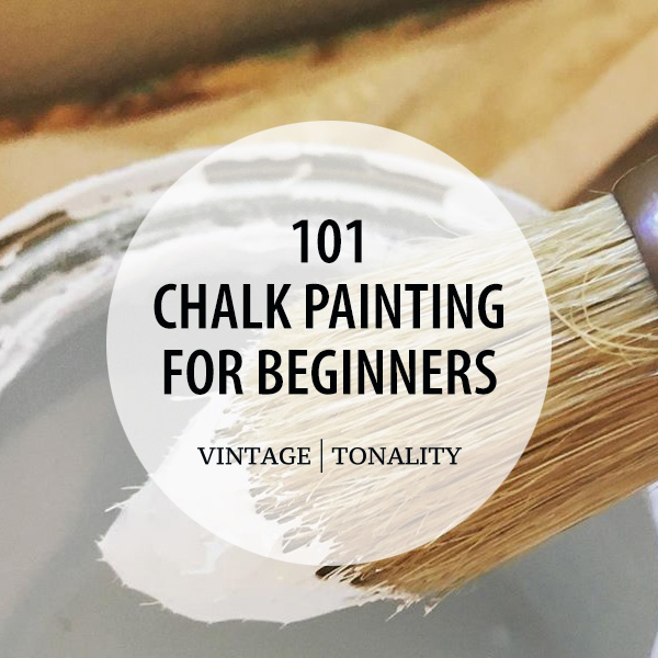 Pro Chalk + Wax Paint Brush Set by Vintage Tonality