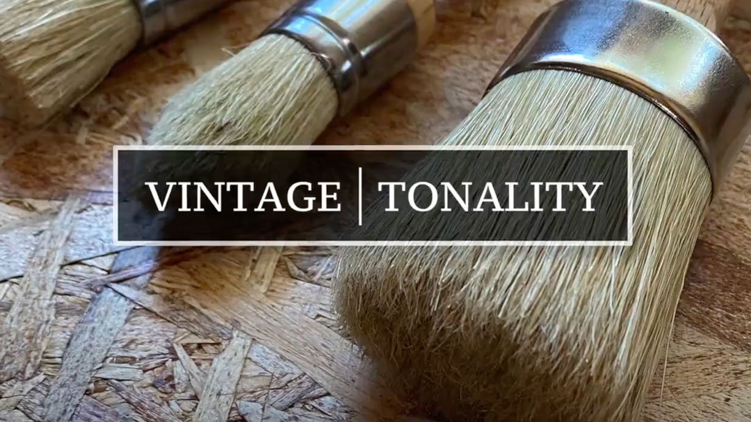 Small Chalk Paint Brush Set by Vintage Tonality