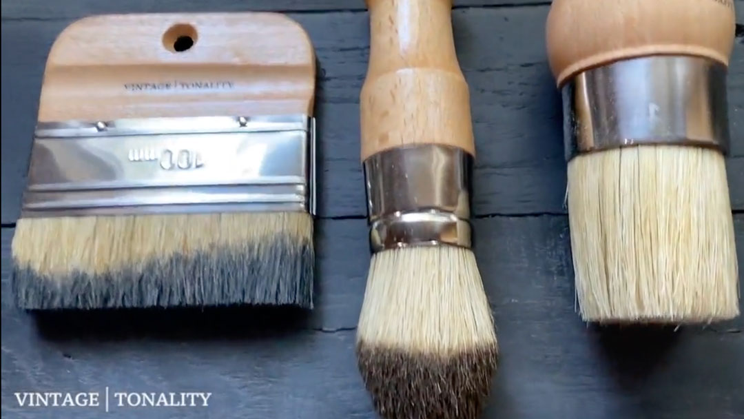 Chalk Paint Brush Guide by Vintage Tonality